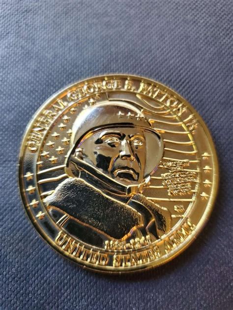 General George S Patton Coin American Army General 1st Etsy