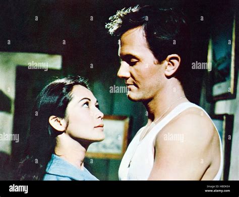 The Main Attraction From Left Nancy Kwan Pat Boone 1962 Stock Photo