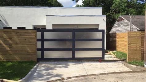 Modern Automatic Driveway Gates — Randolph Indoor and Outdoor Design