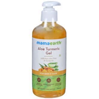 Buy Mamaearth Aloe Turmeric Gel With Pure Aloe Vera Turmeric For Skin