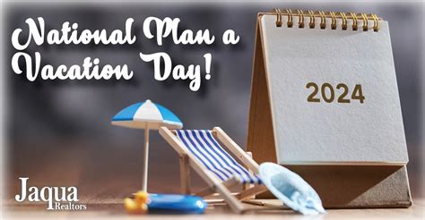 National Plan A Vacation Day