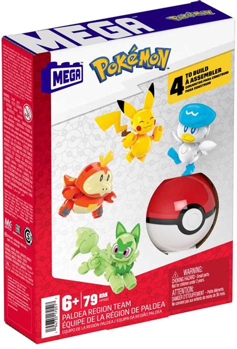 Mega Construx Pokeball 5 Pack Paldea Partners Wholesale