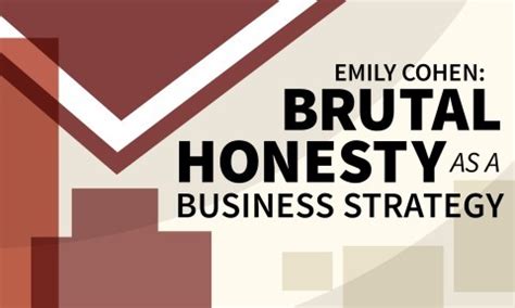 Emily Cohen: Brutal Honesty as a Business Strategy – Career Connections ...