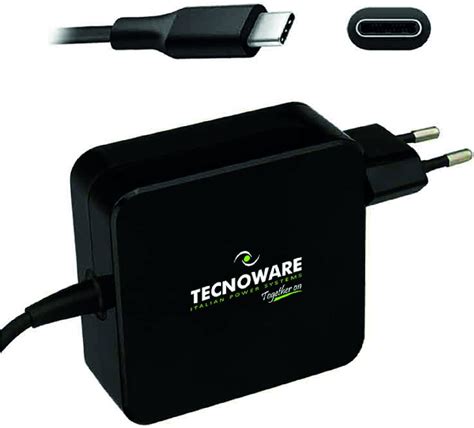 Tecnoware Power Systems Fuente de Alimentación Universal 65 W USB Type