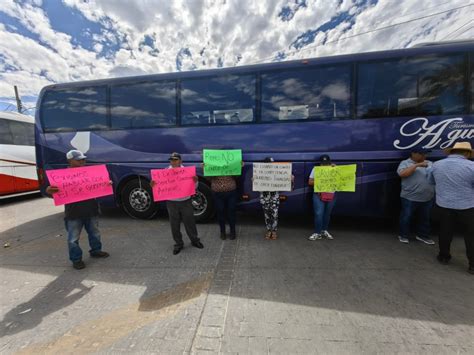 Transportistas De La L Nea Zacatecas Jerez Protestan Por Concesiones