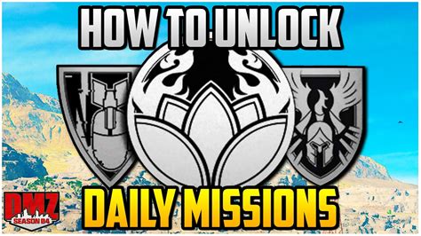 How To Unlock Urgent Daily Missions In Season Warzone Dmz Dmz Tips