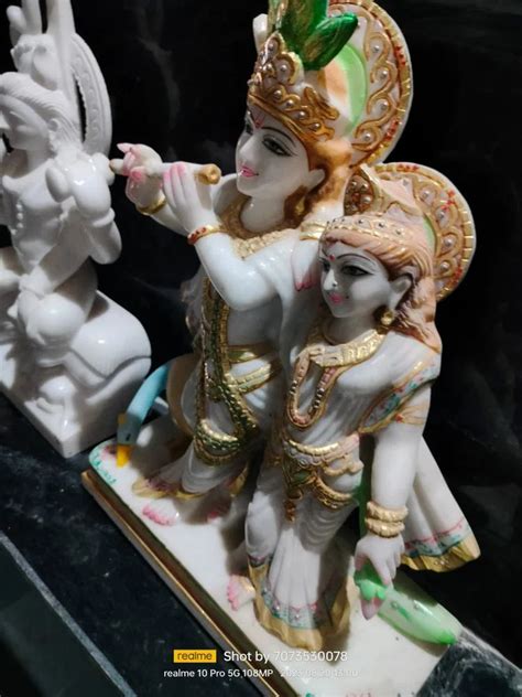 Radha Krishna White Marble Statue At Rs 35000 Radha Krishna Marble