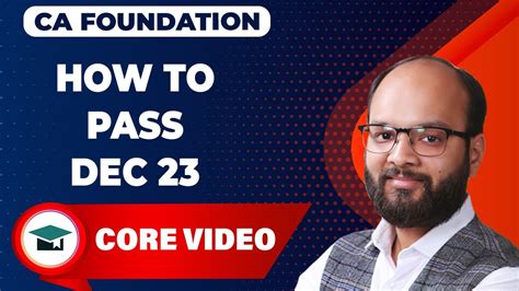 How To Pass CA Foundation Dec 2023 Why Students Failed In CA