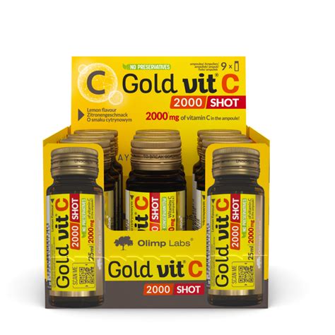 Olimp Labs Gold Vit C Shot Vitaminibaltics