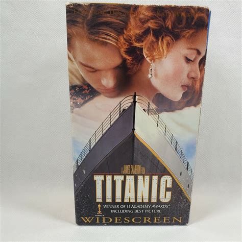 Titanic Vhs Tape Set Widescreen Edition Ebay