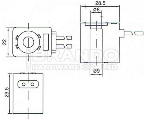 Cewka Zaworu Elektromagnetycznego Evi 7 9 12v 24v 110v 220v 4 8w 6 5w 5 5va 6va