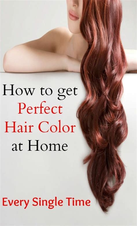 At Home Hair Color Tips: Get Results Like a Pro - The Frugal Ginger