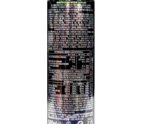 Bebida Energetica Nitro Super Dry Monster Ml