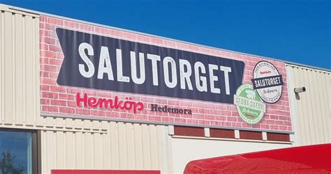 Hemköp Hedemora Skyltstället