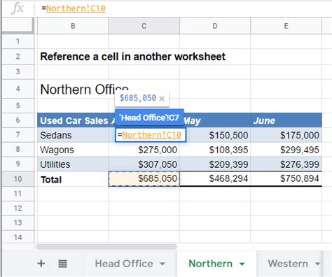 Excel Reference Cell In Another Sheet Or Workbook Excel And Google