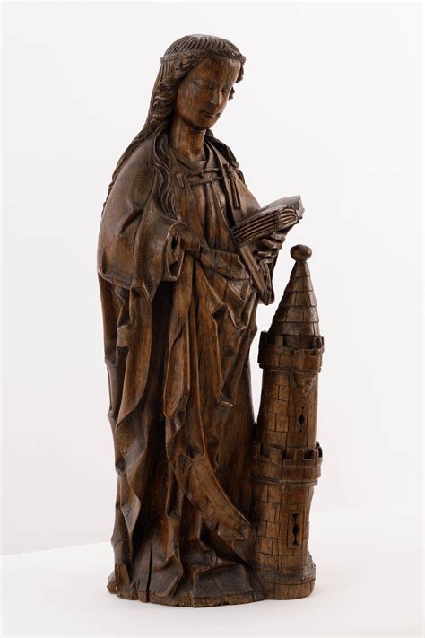 Jan Van Steffeswert Saint Barbara 16th Century MutualArt