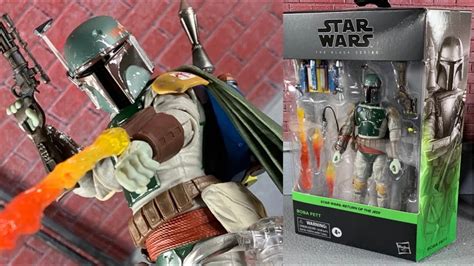 Star Wars Black Series Boba Fett Deluxe Action Figure From Return Of