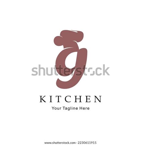 Letter G Restaurant Logo Template Vector Stock Vector Royalty Free