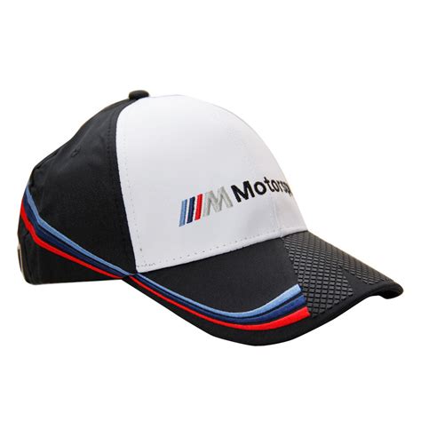 Official Bmw Motorsport M Power Baseball Fan Hat Wihte Champion Racing