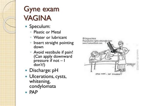 Ppt Gynecologic History And Physical Exam Powerpoint Presentation