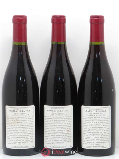 Acheter Clos De Vougeot Grand Cru Vieilles Vignes Ch Teau De La Tour