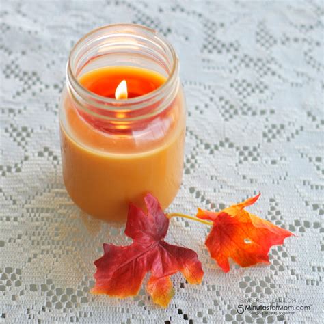 $5 DIY Fall Candle - Sincerely Jean