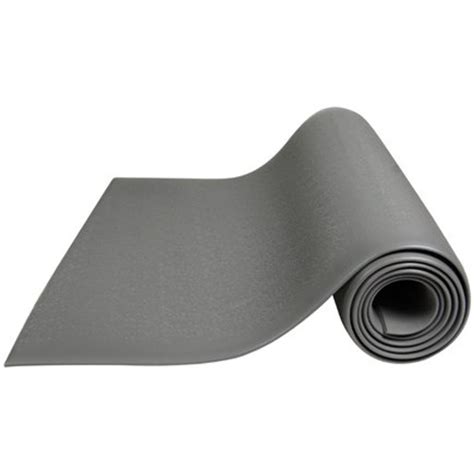 4 Ft X 20 Ft Esd Anti Fatigue Floor Mat Roll Gray Color Bertech