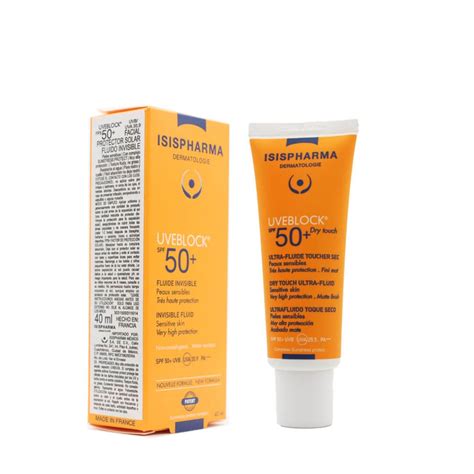 Isispharma UVEblock SPF 50 Dry touch 40ml Farmacia Isela Méndez