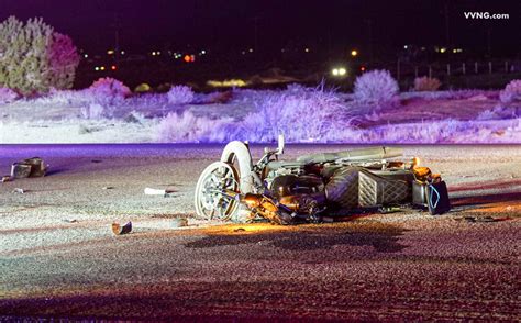 Motorcycle Rider Airlifted After A Crash On Highway 395 In Hesperia