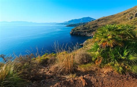 Costa Del Mar De Zingaro Sicilia Italia Foto Premium