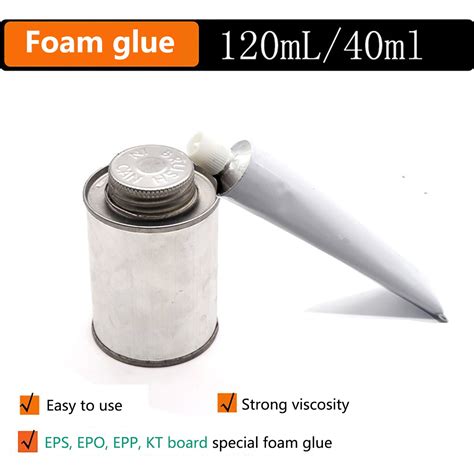 Quick Drying Foam Glue Model Airplane Special Glue Repair Foam Elastic ...