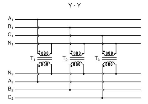 3 Phase Transformer Wiring Schematic Circuit Diagram