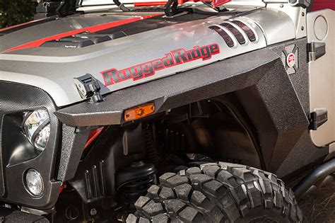 Rugged Ridge Armor Fenders For 07 16 Jeep Wrangler Jku Performance Corner News