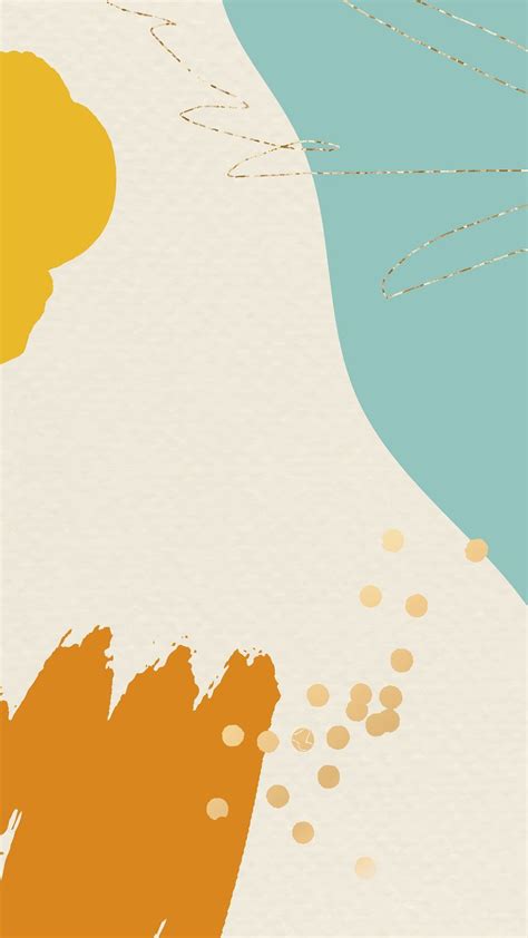 Memphis pattern mobile phone wallpaper | Premium Vector - rawpixel