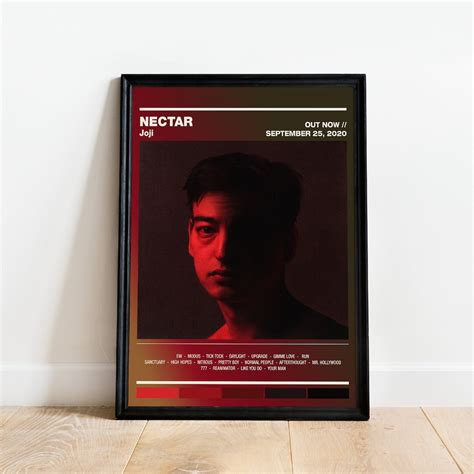 Joji Nectar Album Poster Color Optional Album Etsy