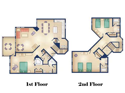 Disney Old Key West Bedroom Villa Floor Plan Infoupdate Org