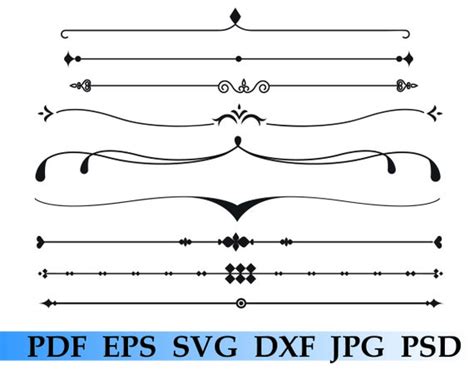 Free Accent Line Svg Svg Png Eps Dxf File Premium Quality