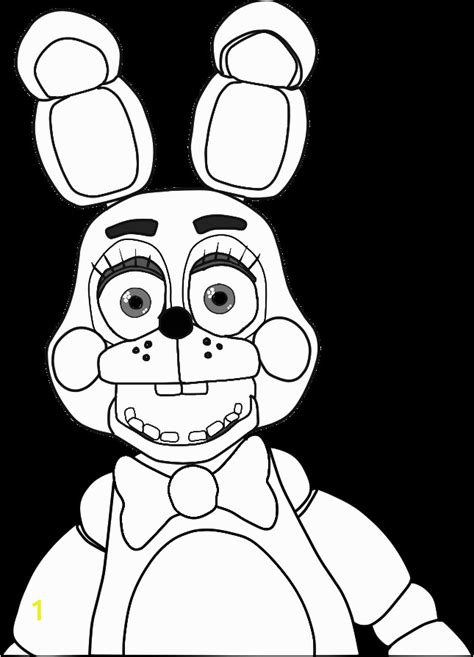 Toy Bonnie Coloring Page At Free Printable Colorings