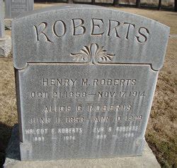 Henry McKenzie Roberts 1858 1914 Mémorial Find a Grave