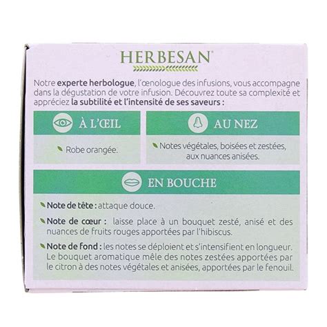 Infusion D Tox Bio Sachets Herbesan Illicopharma