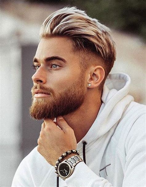 60 Stylish Blonde Hairstyles For Men The Biggest Gallery Hairmanz Bleached Hair Men Men