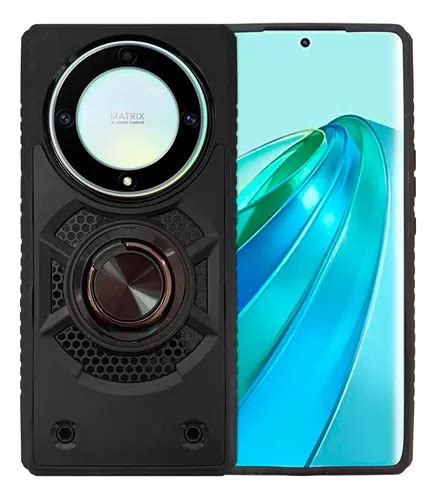 Funda Escudo Uso Rudo Con Anillo Para Honor Magic 5 Lite