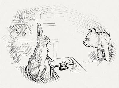 BibliOdyssey: Original Winnie The Pooh Drawings