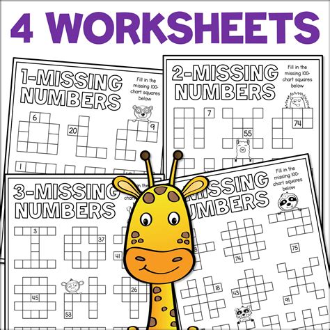 Place Value Worksheets With 100 Chart Number Activities & 100 Square ...