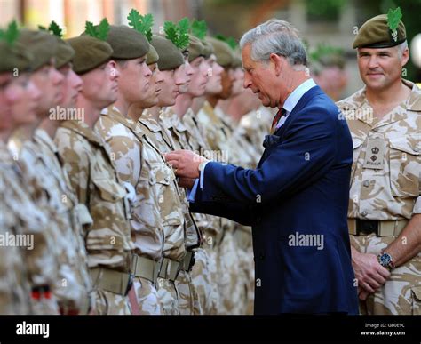 Prince Presents Awards To Mercian Regiment Hi Res Stock Photography And