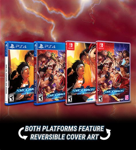 Snk Vs Capcom Svc Chaos Ps4 Limited Run Games