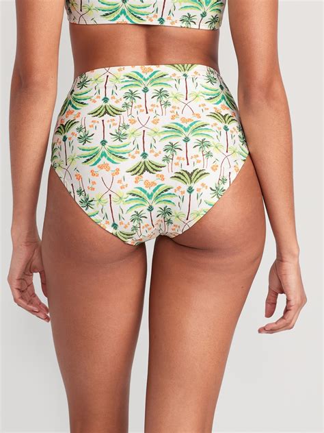 High Waisted Bikini Swim Bottoms Old Navy