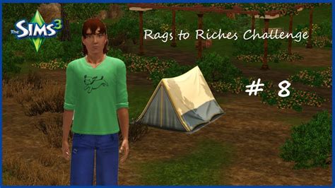 Sims Rags To Riches Challenge Pt No Talk Youtube