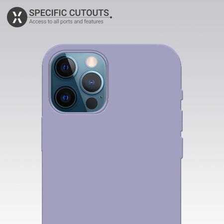 Olixar Soft Silicone Iphone Pro Case Purple