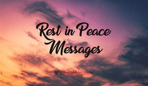 80+ Rest in Peace Messages and RIP Quotes | WishesMsg